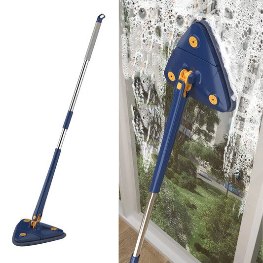 Extended Triangle Cleaning Mop 360 Twist