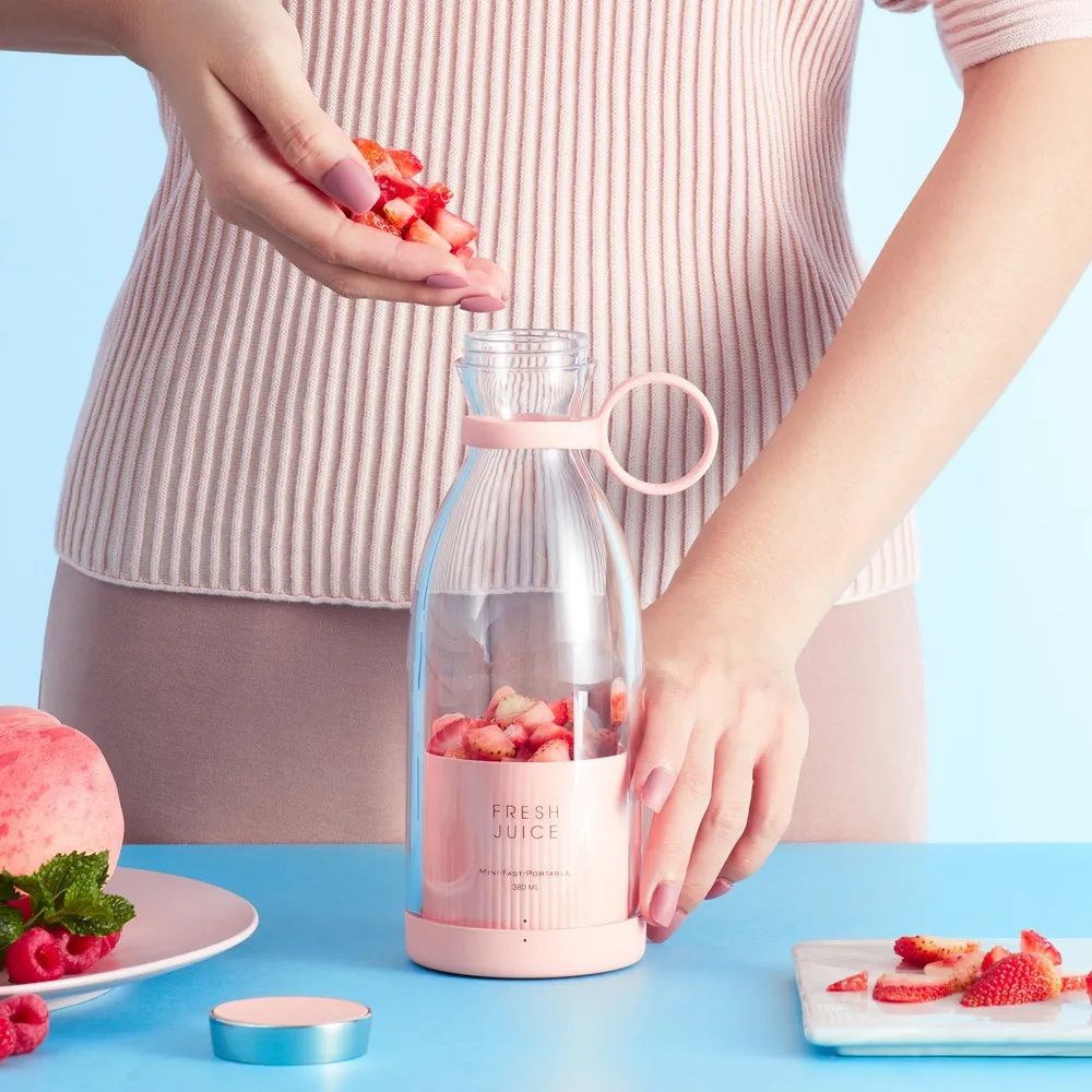 Portable and Electric Blender Bottle Juicer 380ml
